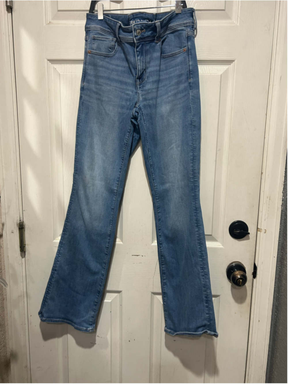 Women's American Eagle Kick Boot Cut Jeans Size 6 Blue
